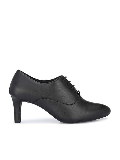 delize women's black oxford shoes