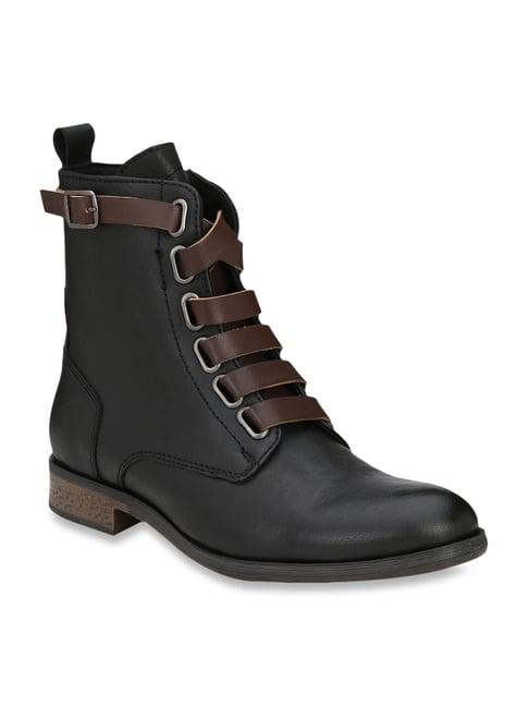 delize men's black derby boots