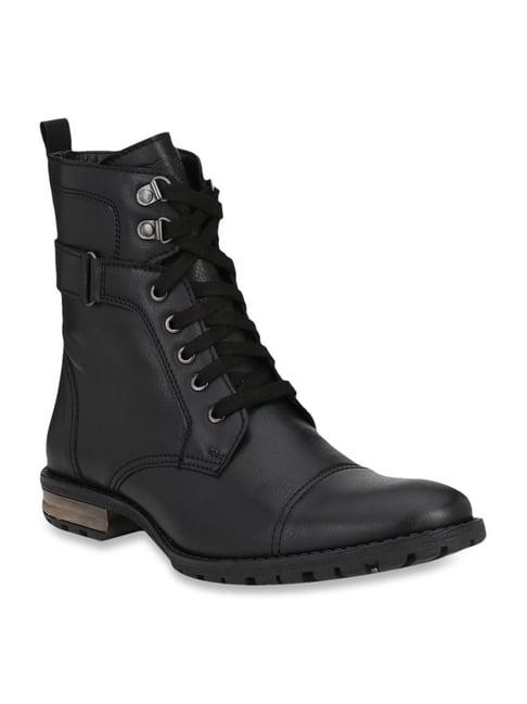 delize men's black derby boots