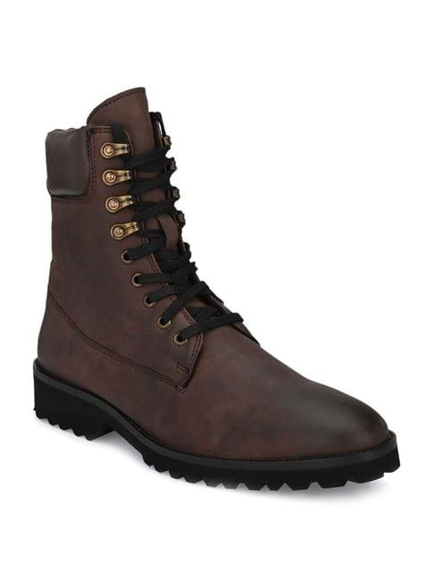 delize men's brown casual boots