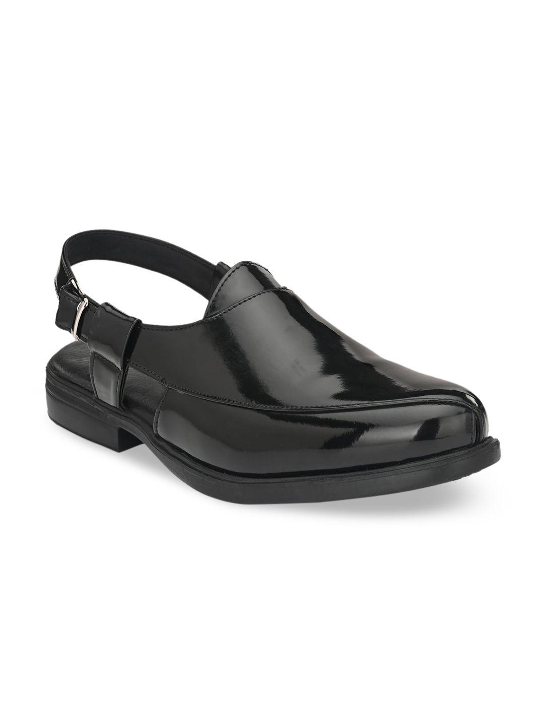 delize men black comfort sandals