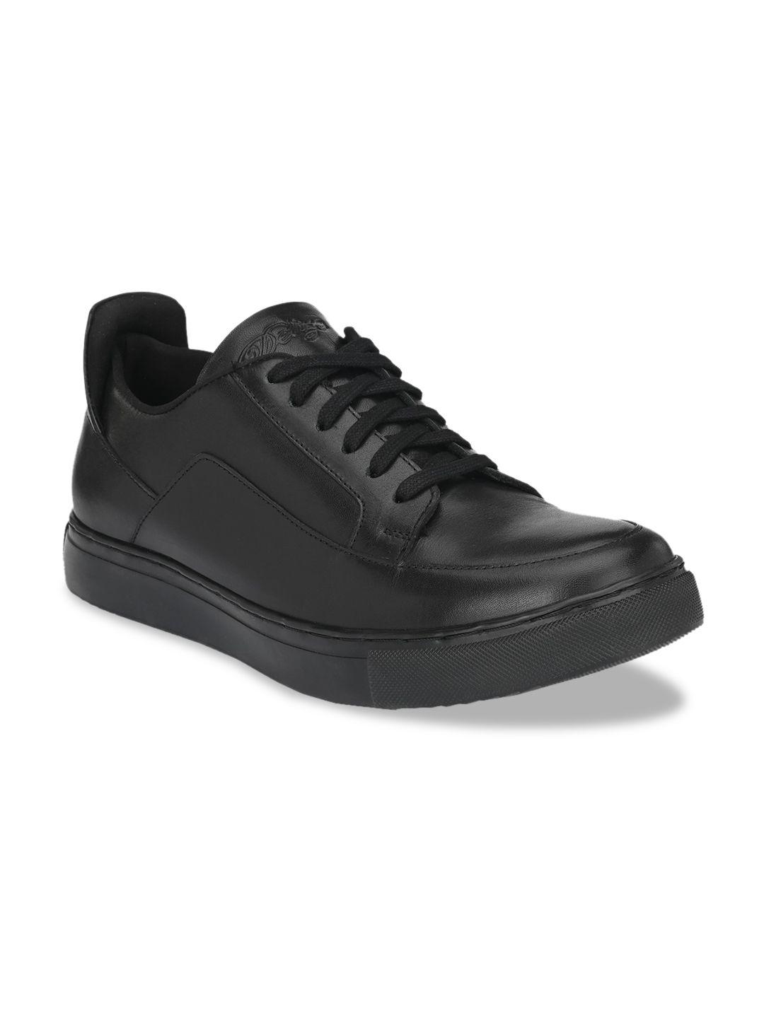 delize men black sneakers