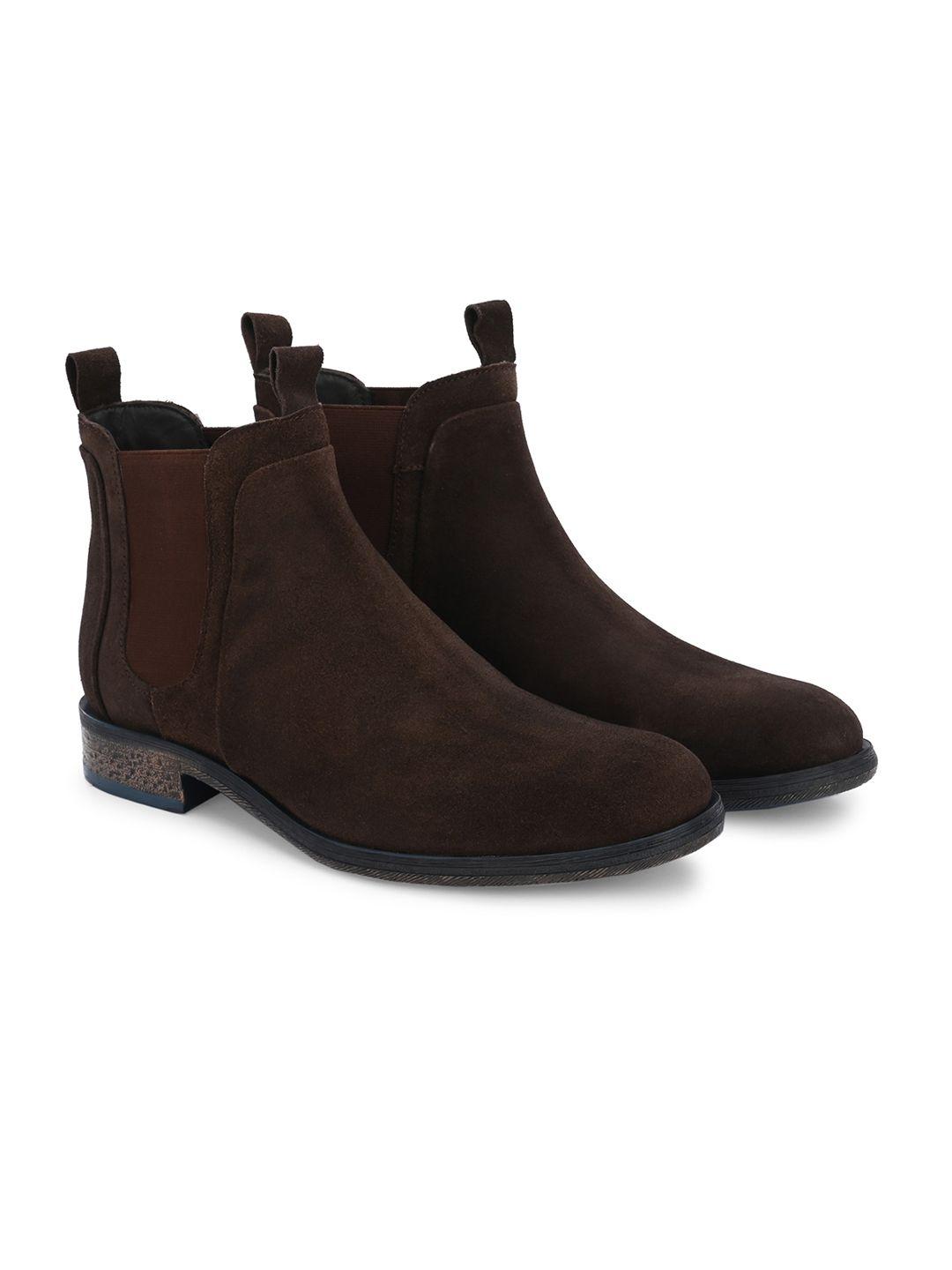 delize men block-heeled chelsea boots