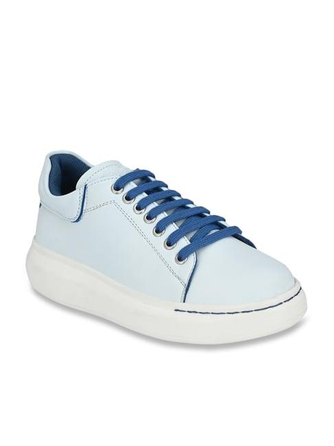 delize women's sky blue casual sneakers