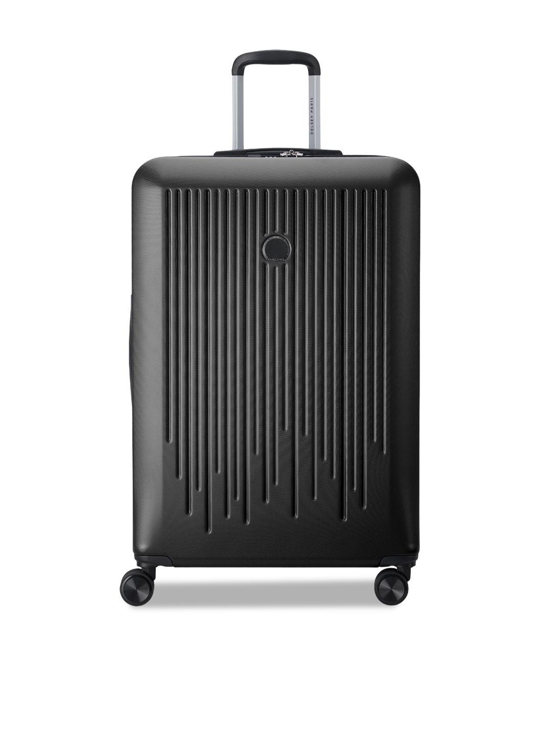delsey christine hard-sided textured cabin trolleysuitcase