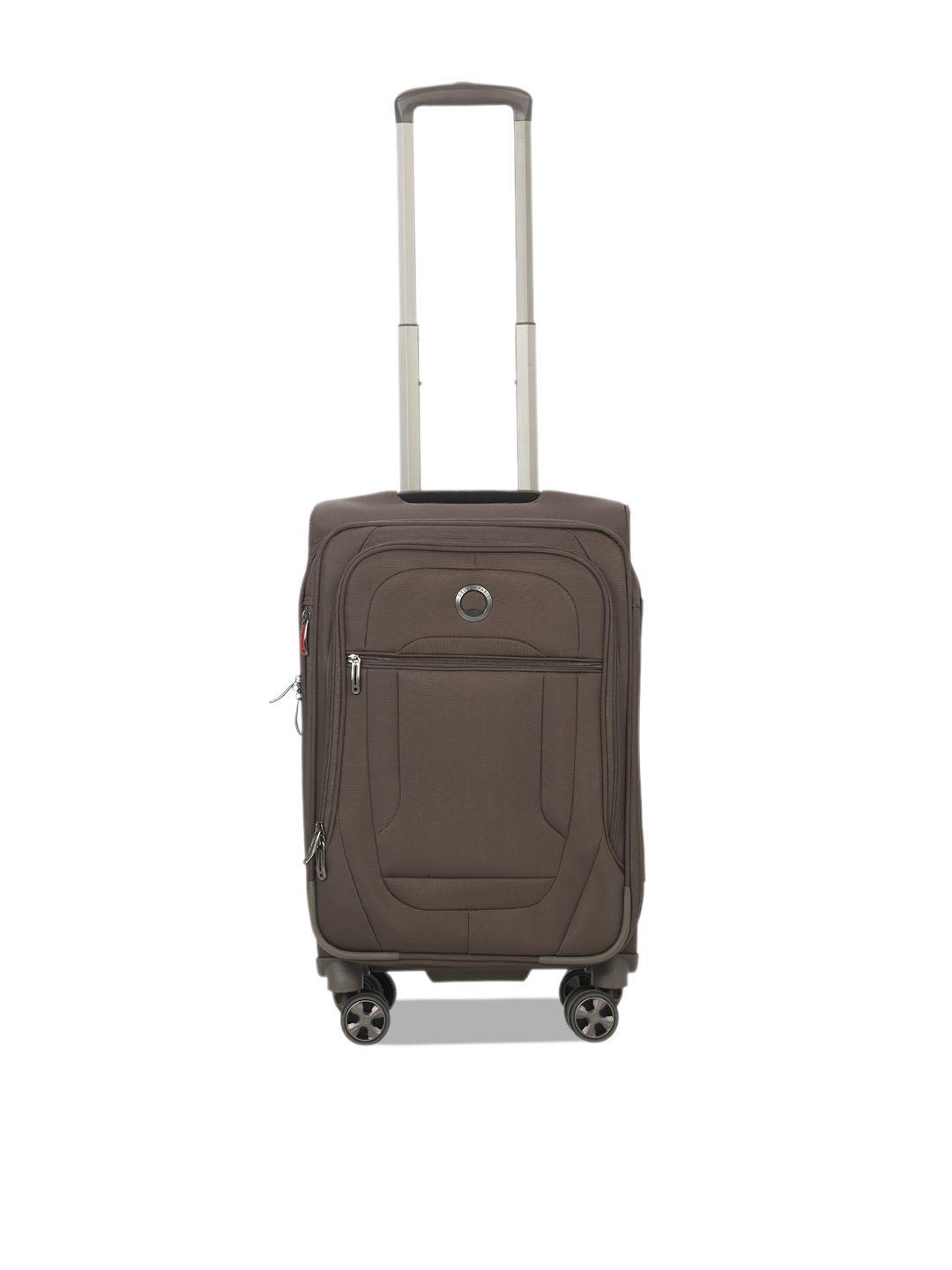 delsey helium dlx soft-sided large trolley bag