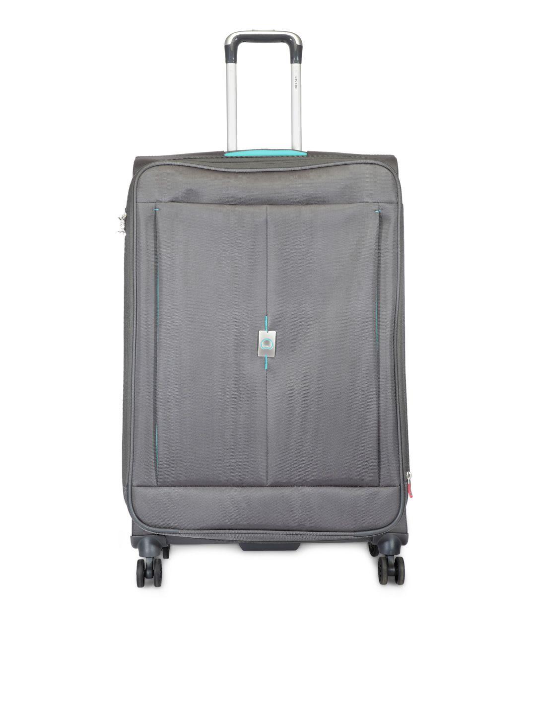 delsey unisex grey passage anthracite medium trolley bag