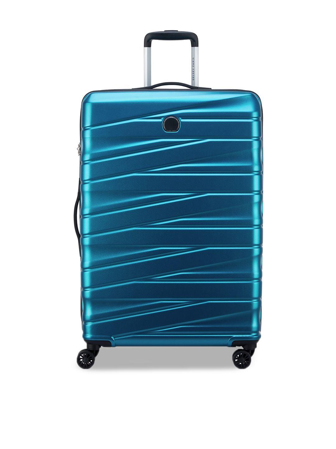 delsey unisex hard-sided medium trolley suitcase-66cm