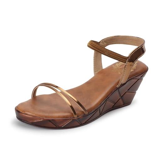 denill women wedge heel sandal (antique) uk-6