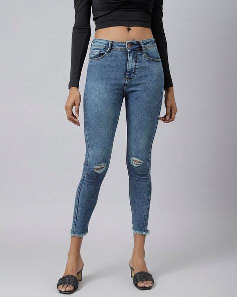 denim skinny fit jeans