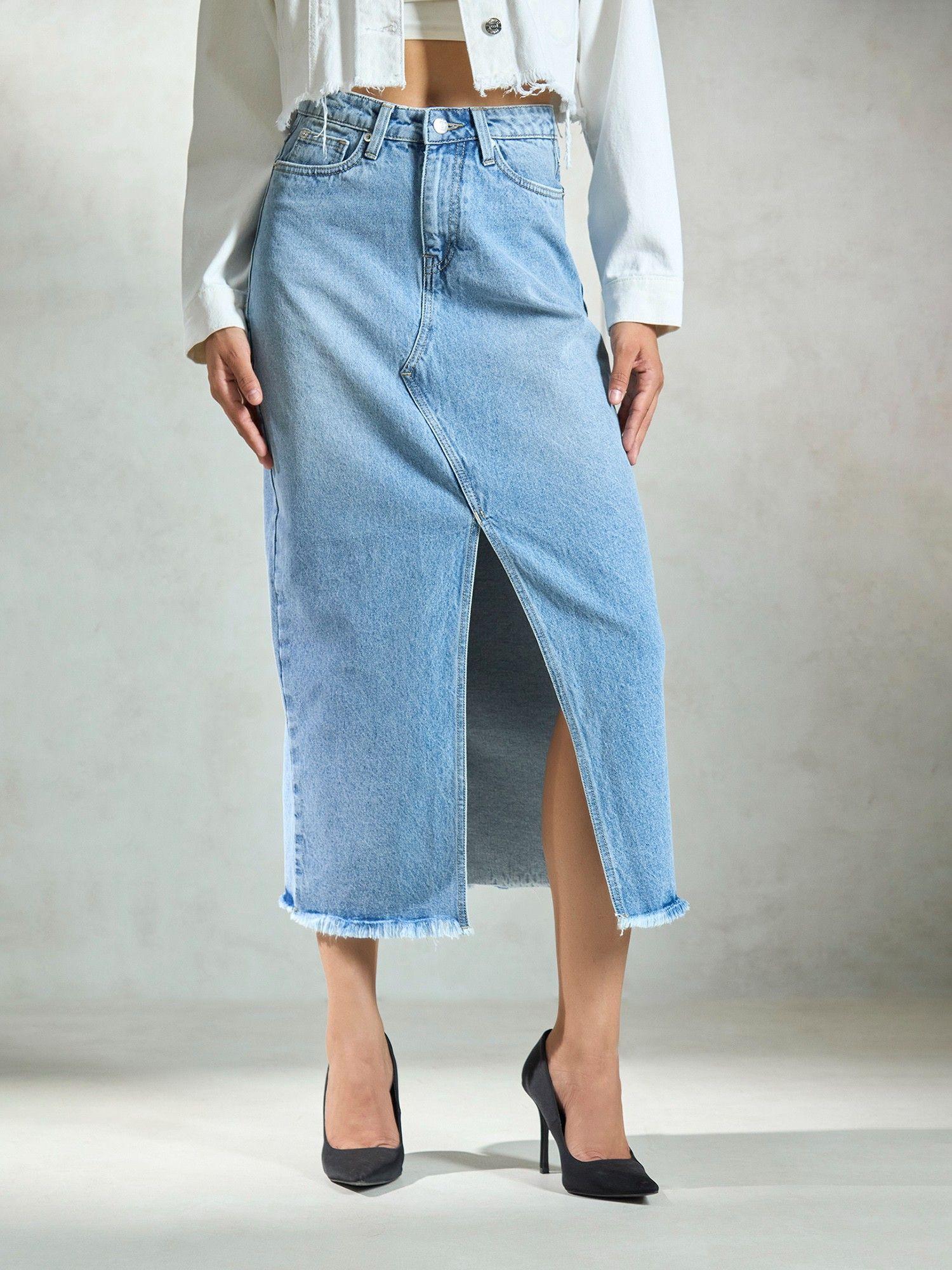 denim skirt