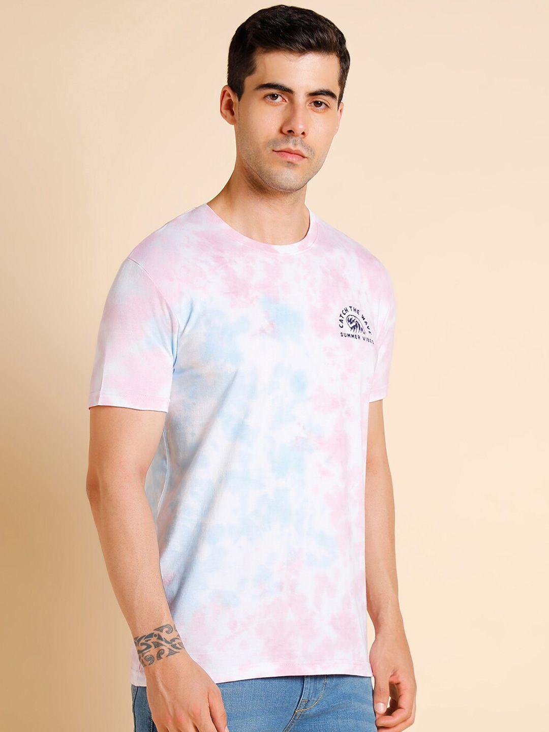 dennis lingo dyed pure cotton slim fit t-shirt