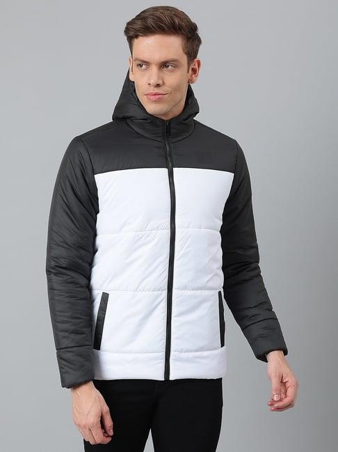 dennis lingo multi regular fit colour block hooded jackets