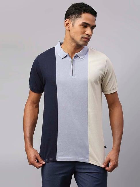 dennis lingo multicolor regular fit polo t-shirt