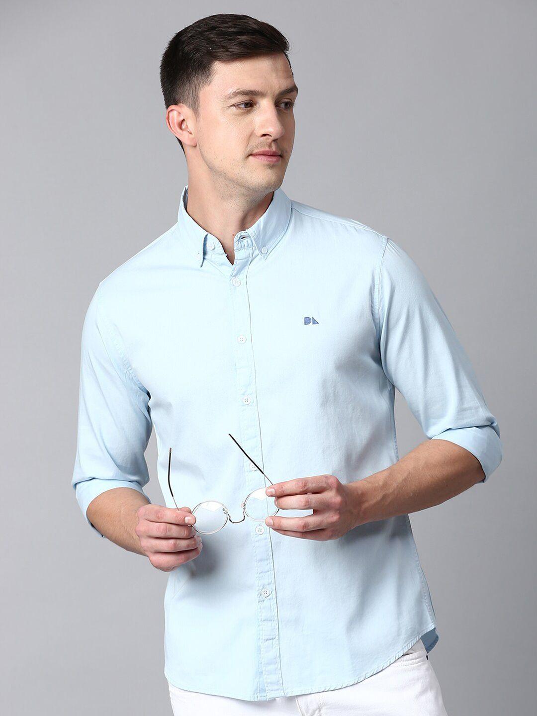 dennis lingo slim fit cotton casual shirt