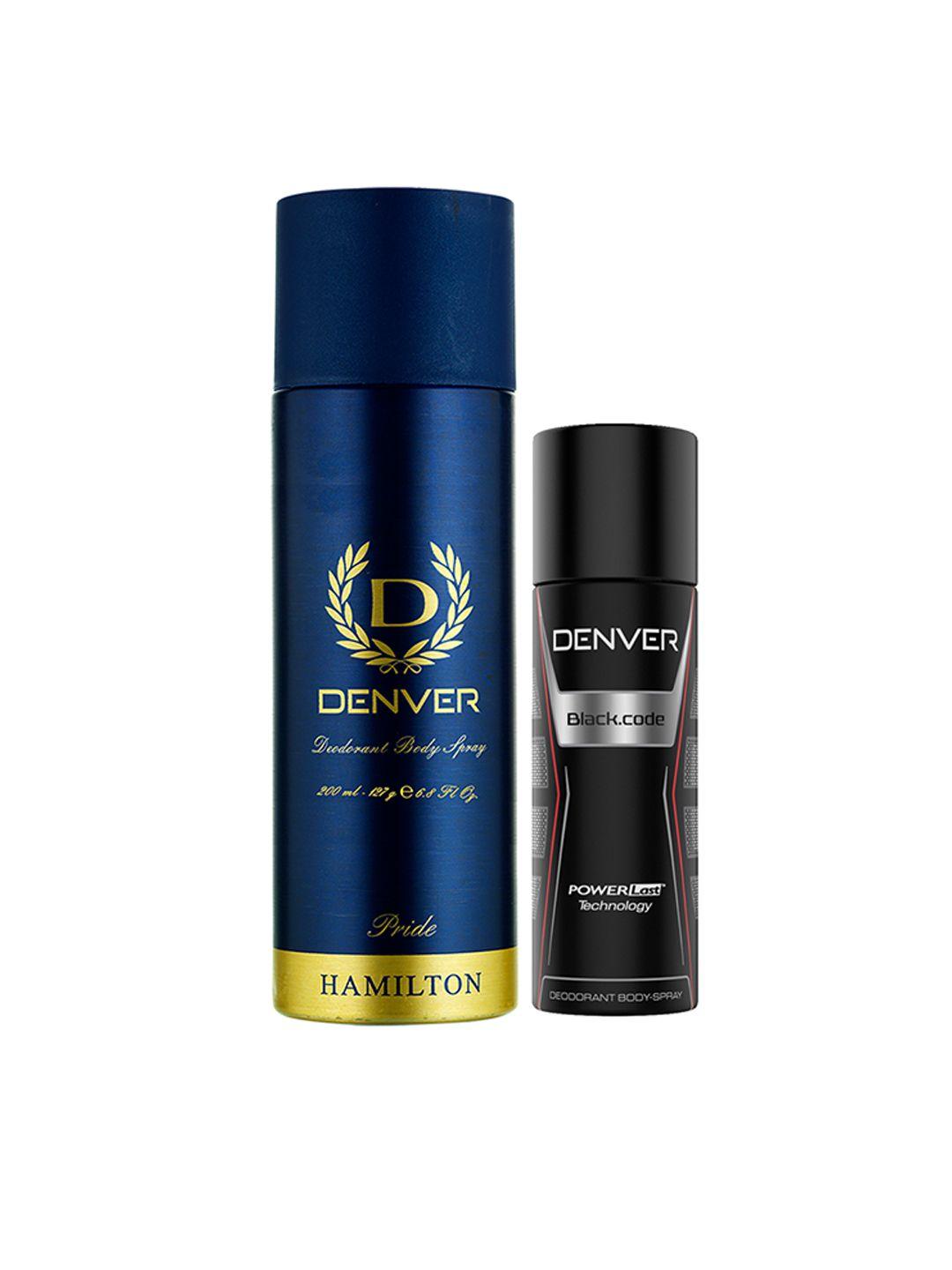 denver men set of 2 deodorant body spray