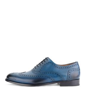 derby shoes with perforations