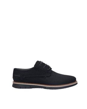 derbys with canvas upper