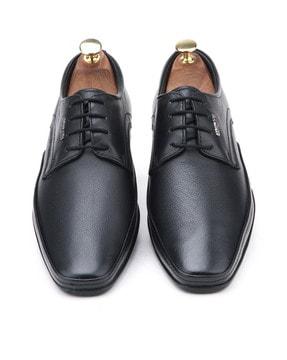 derbys with genuine leather upper