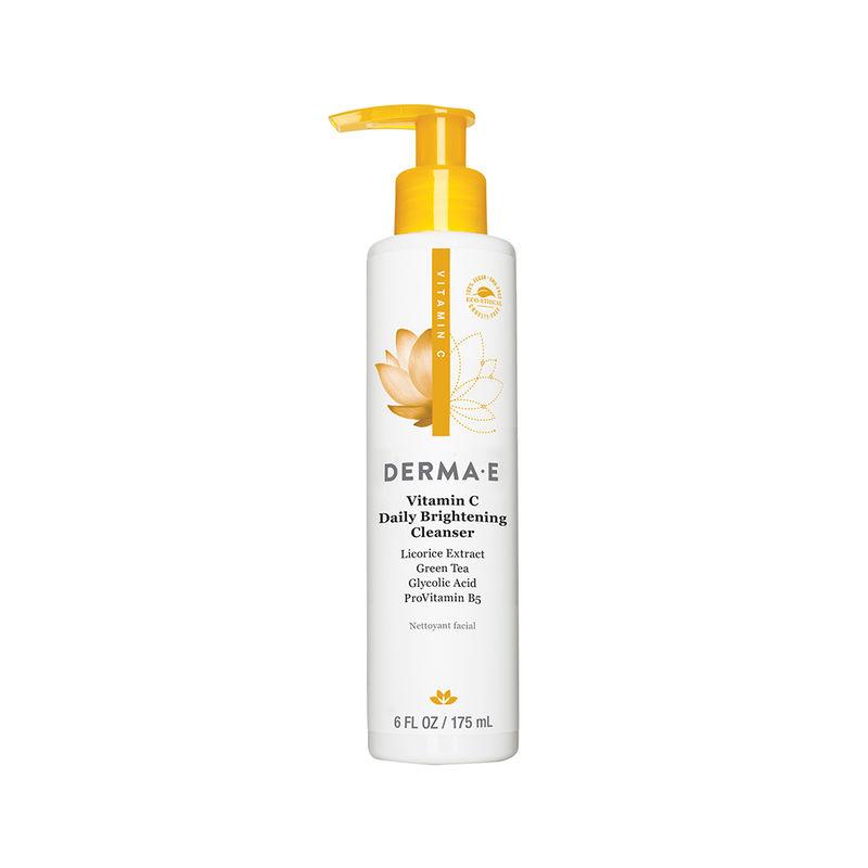 derma e vitamin c daily brightening cleanser