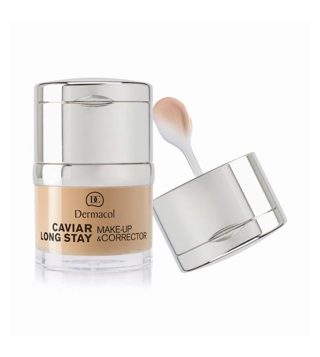 dermacol caviar long-stay make-up & corrector - 3 nude - 30 ml