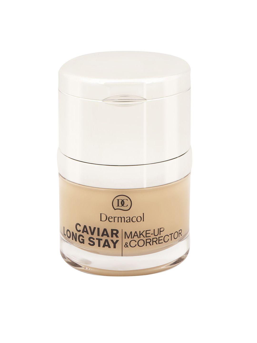 dermacol 1249a caviar long stay make-up and corrector-2 fair foundation