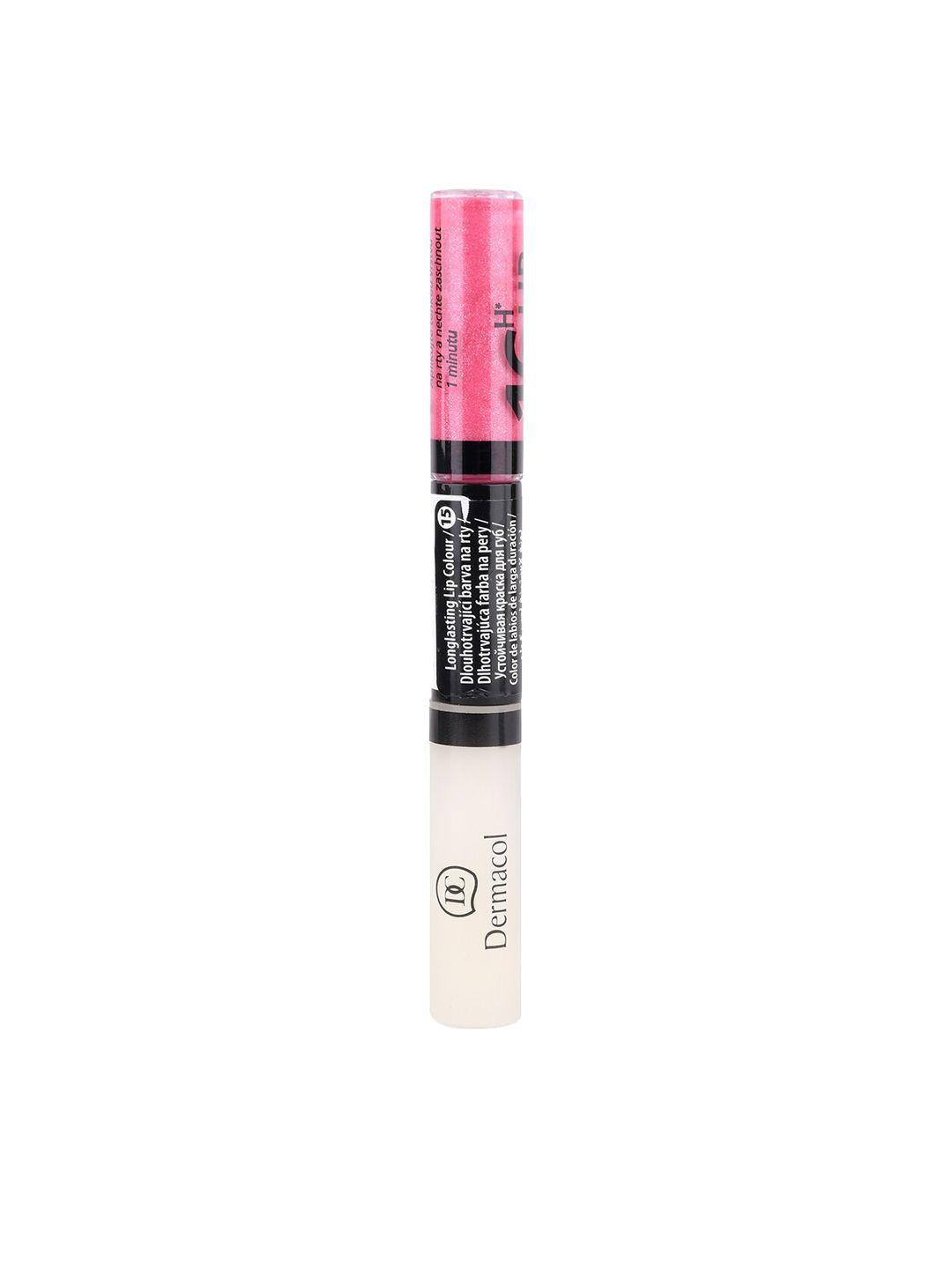 dermacol 16h longlasting lip colour pink no.15 - 3ml + 4.1ml