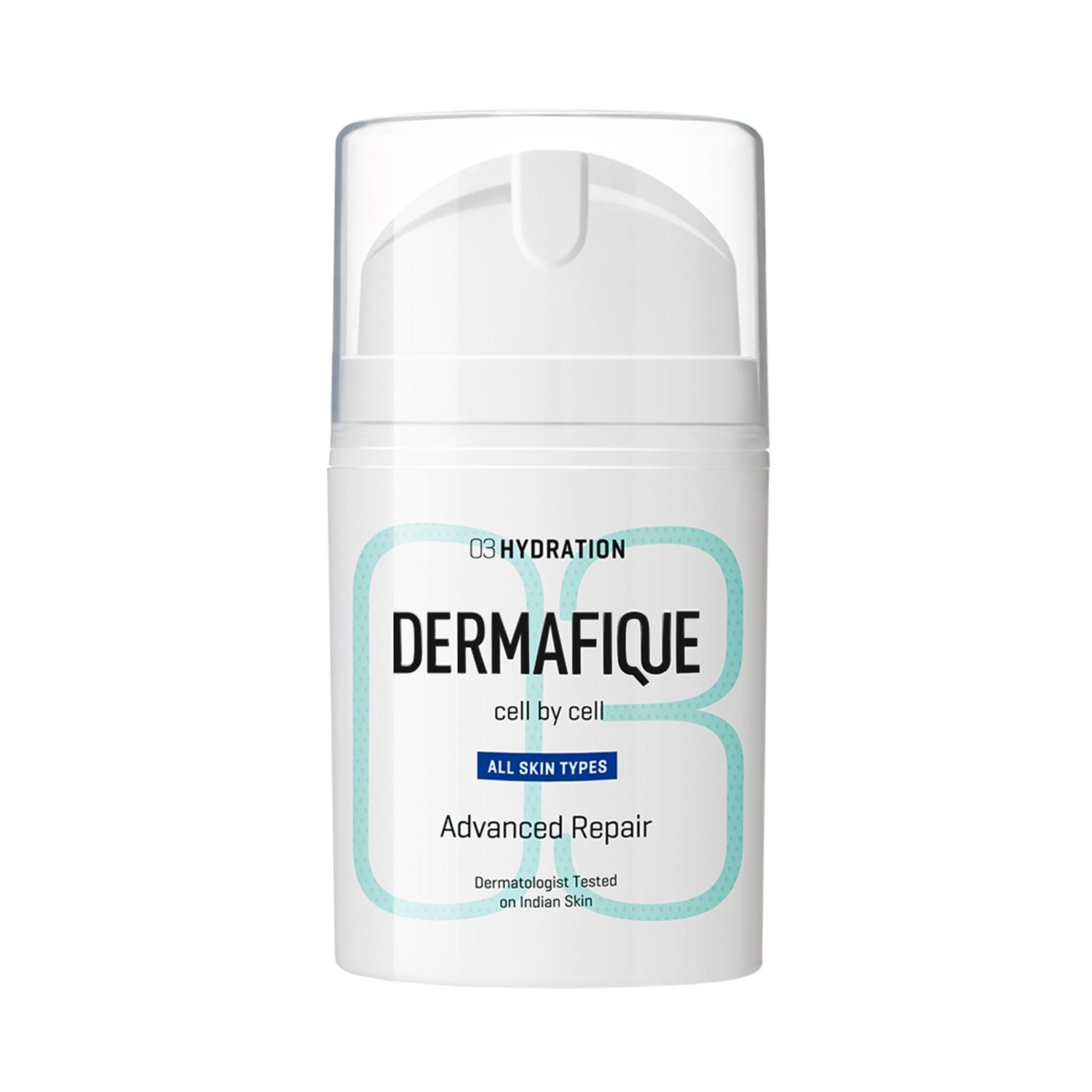 dermafique advanced repair face moisturizer night cream (50g)
