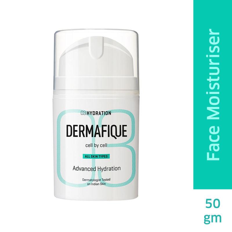 dermafique advanced hydration day cream, 10x vitamin e moisturizer, anti-oxidant protection