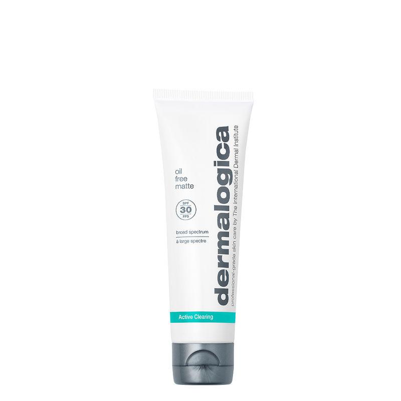 dermalogica oil free matte spf 30 face moisturiser and sunscreen for oily skin with niacinamide