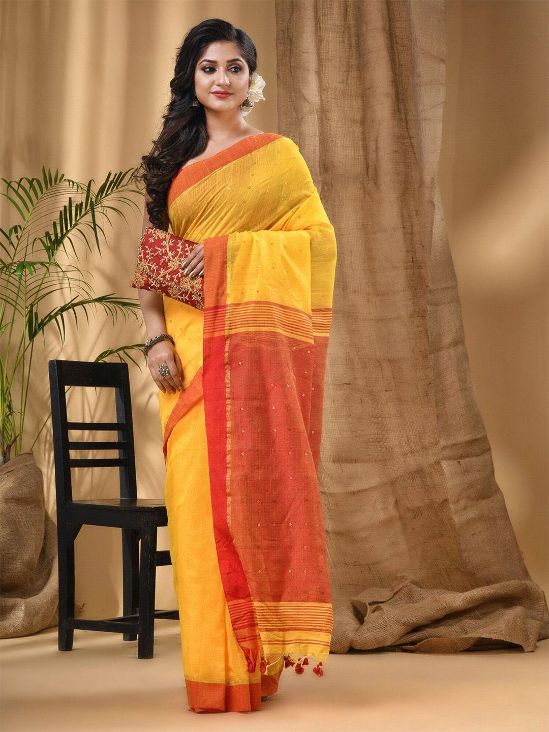 desh bidesh embellished sequinned saree