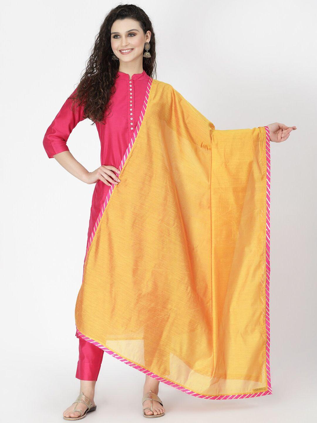 desi weavess women regular kurta with trousers & dupatta