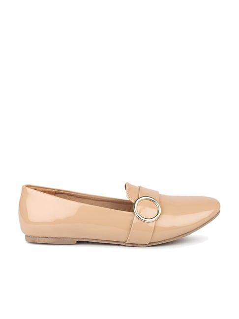 design crew women's beige casual loafers