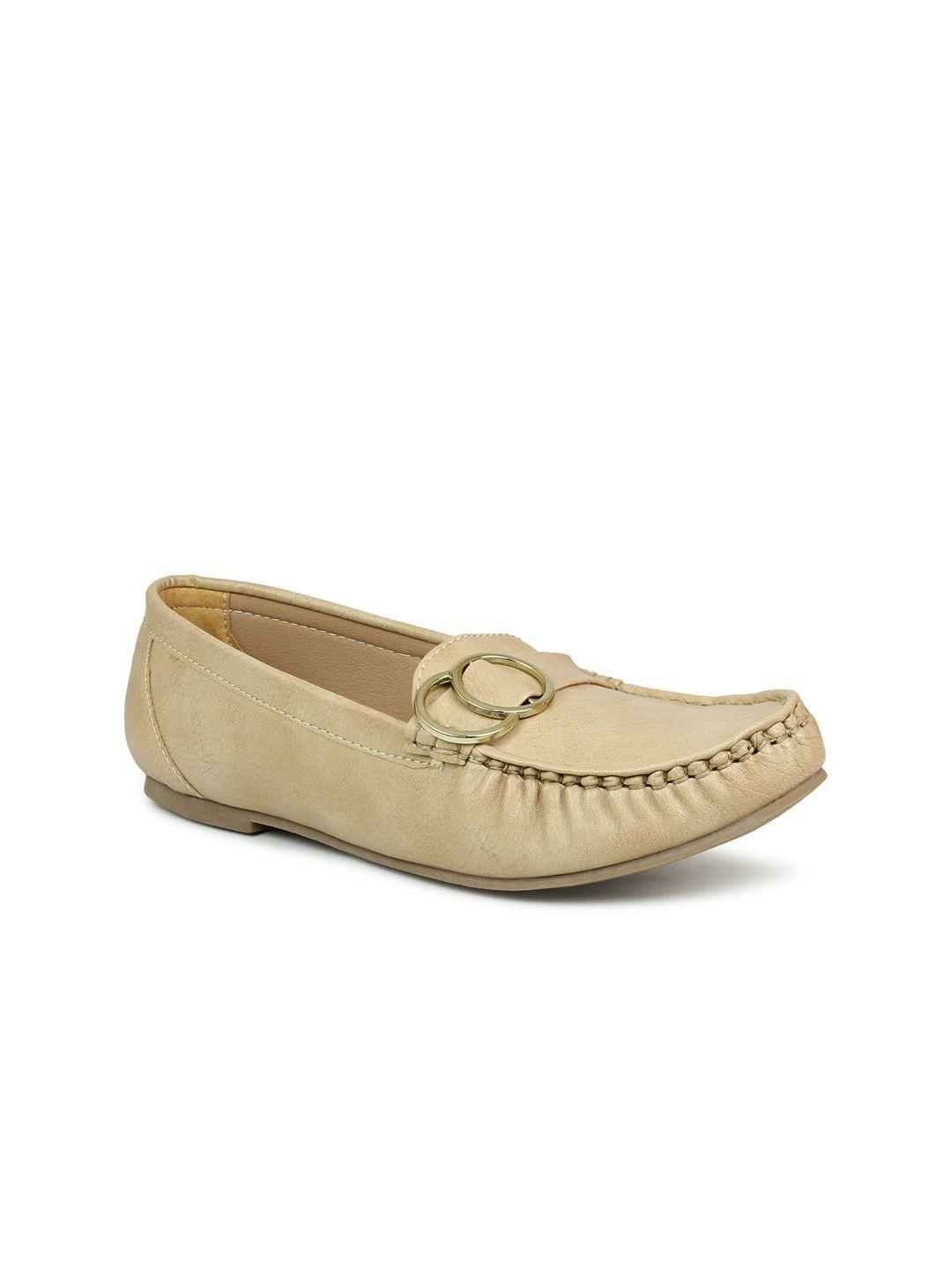 design crew women beige loafers