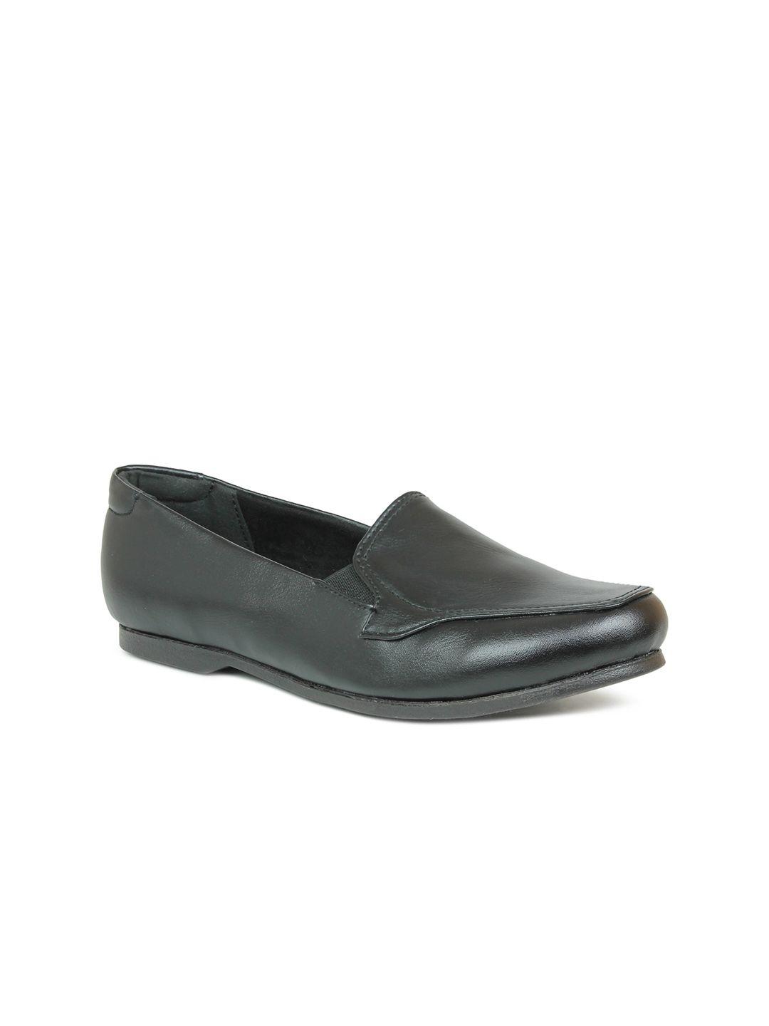 design crew women black slip-on shoes