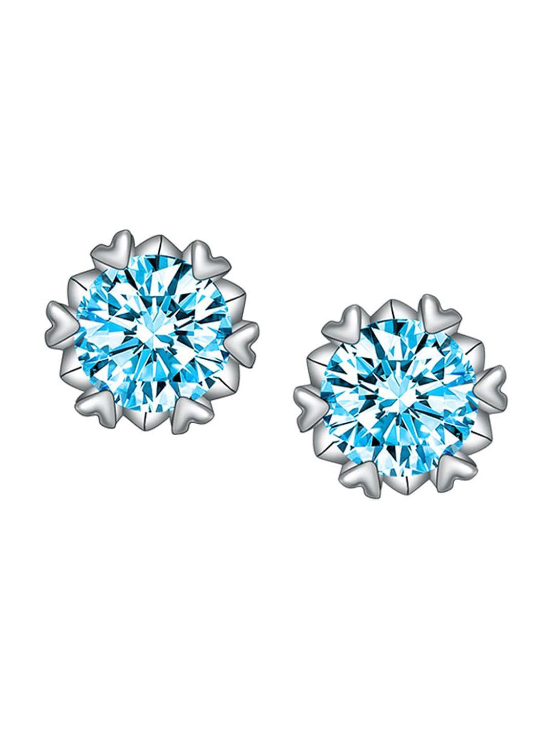 designs & you floral studs earrings