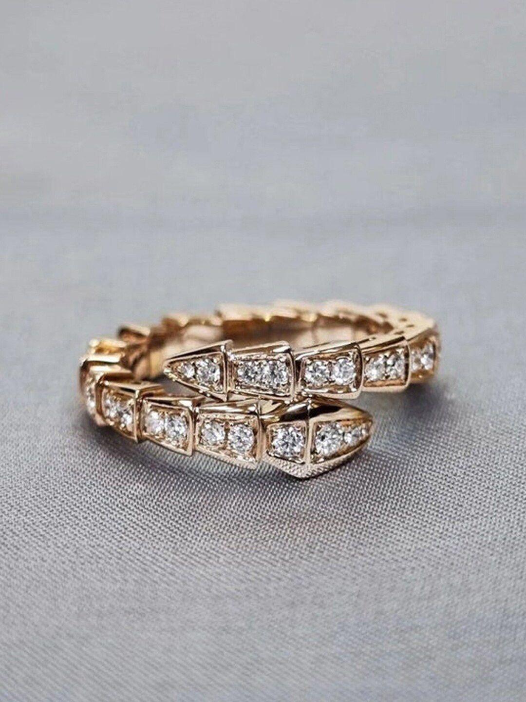 designs & you gold-plated finger ring