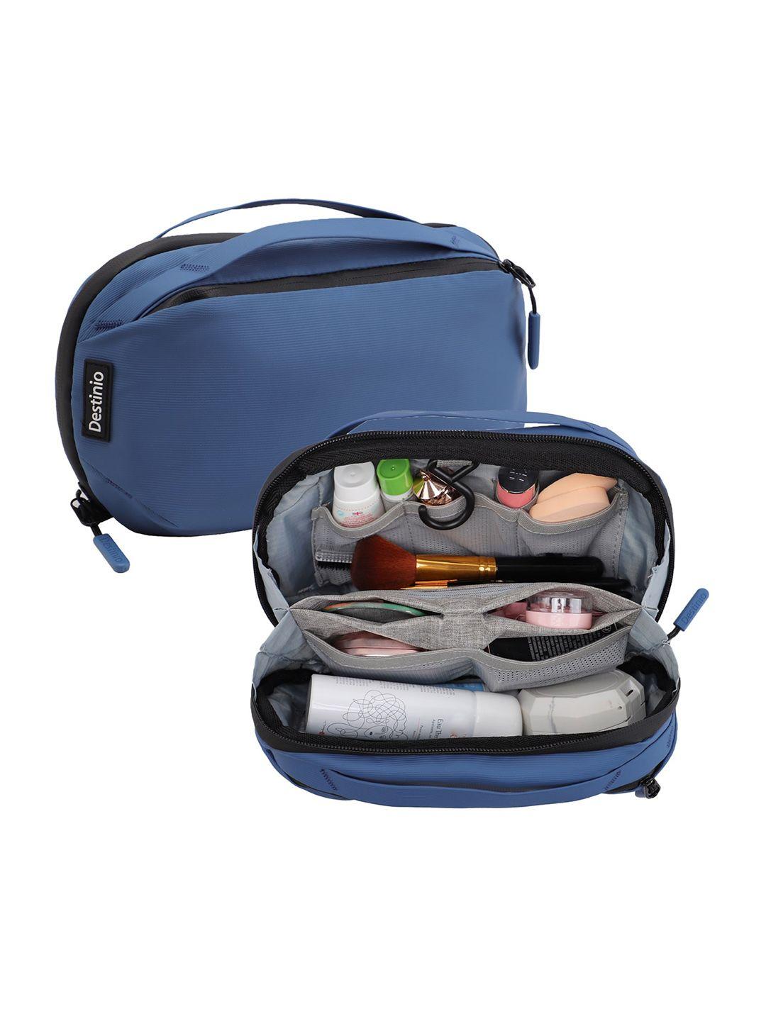destinio travel toiletry kit pouch bag
