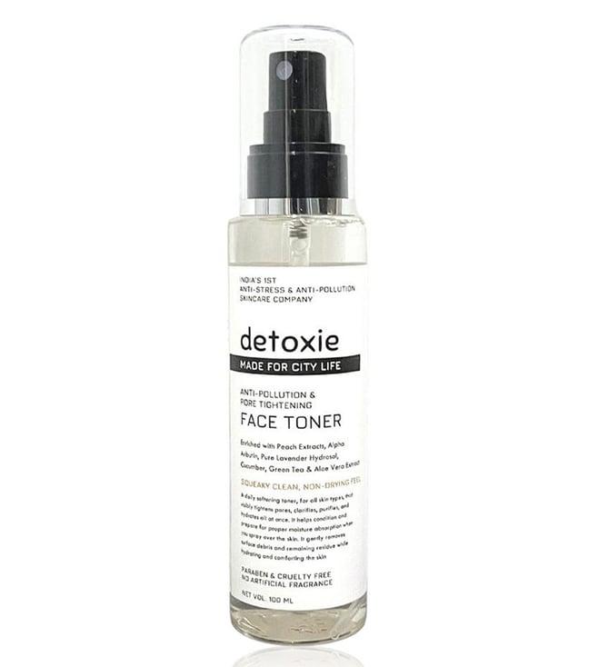 detoxie anti-pollution & pore tightening face toner - 100 ml