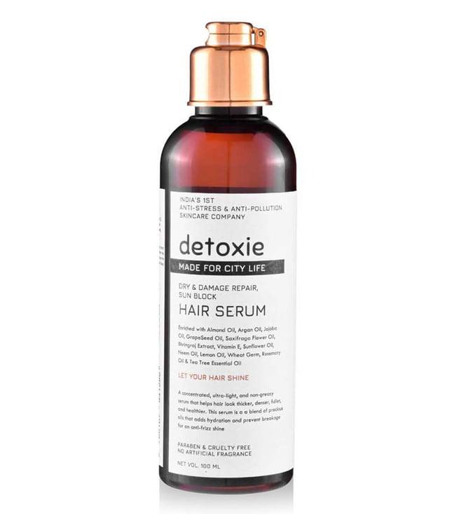 detoxie dry & damage repair sun block hair serum -100 ml