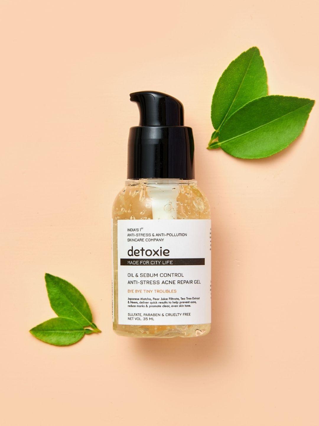 detoxie oil & sebum control anti-stress acne repair gel - 35 ml