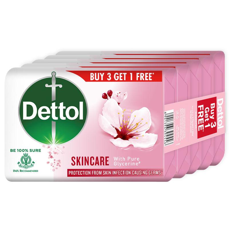 dettol skincare germ protection bathing soap bar buy 3 get 1