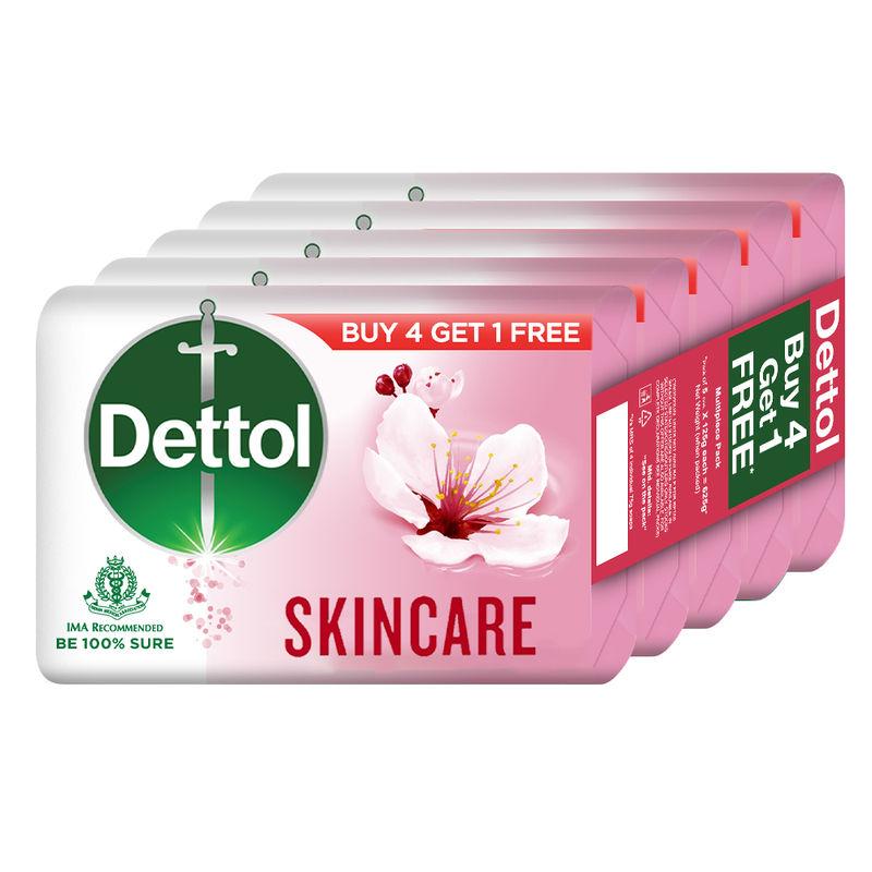 dettol skincare germ protection bathing soap bar buy 4 get 1