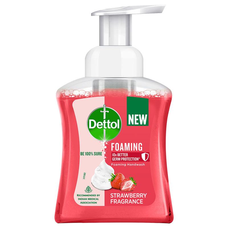 dettol strawberry foaming handwash pump