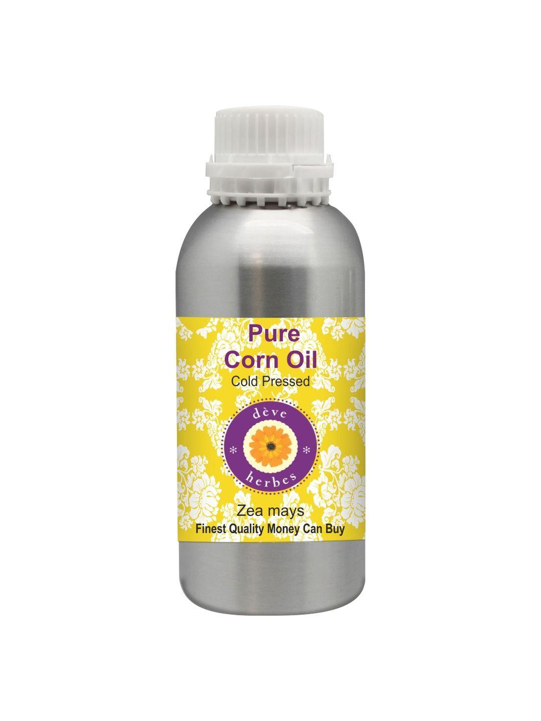 deve herbes natural therapeutic grade cold pressed pure corn oil 300 ml