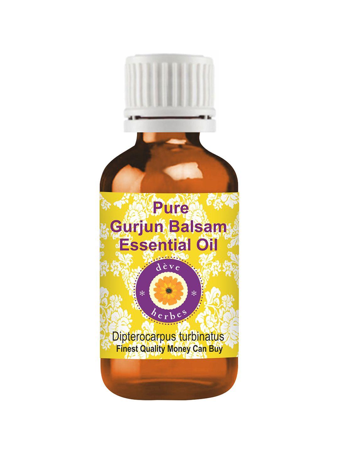 deve herbes natural therapeutic grade pure gurjun balsam essential oil - 10 ml