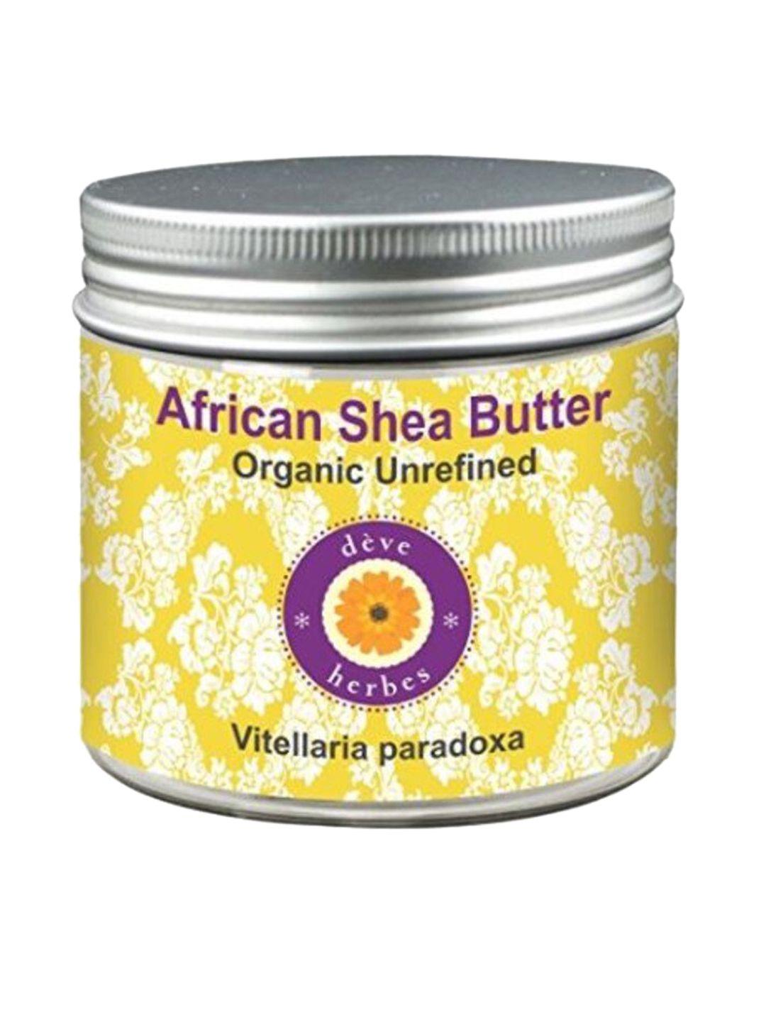 deve herbes organic unrefined african shea body butter - 50g