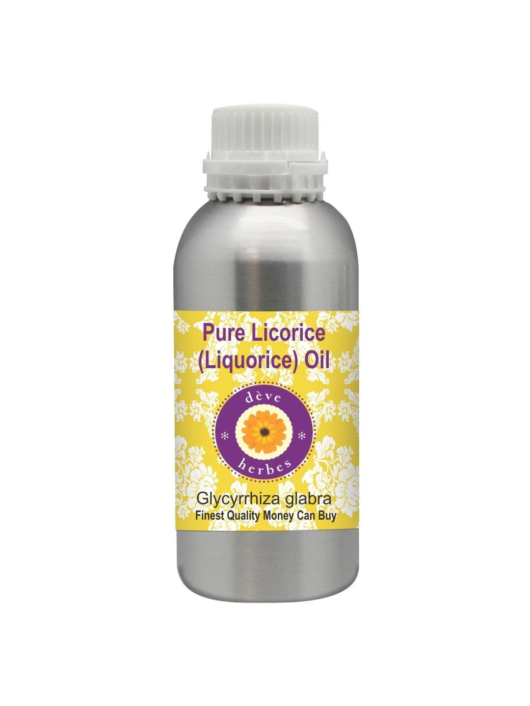 deve herbes pure licorice (liquorice) body oil 1250ml