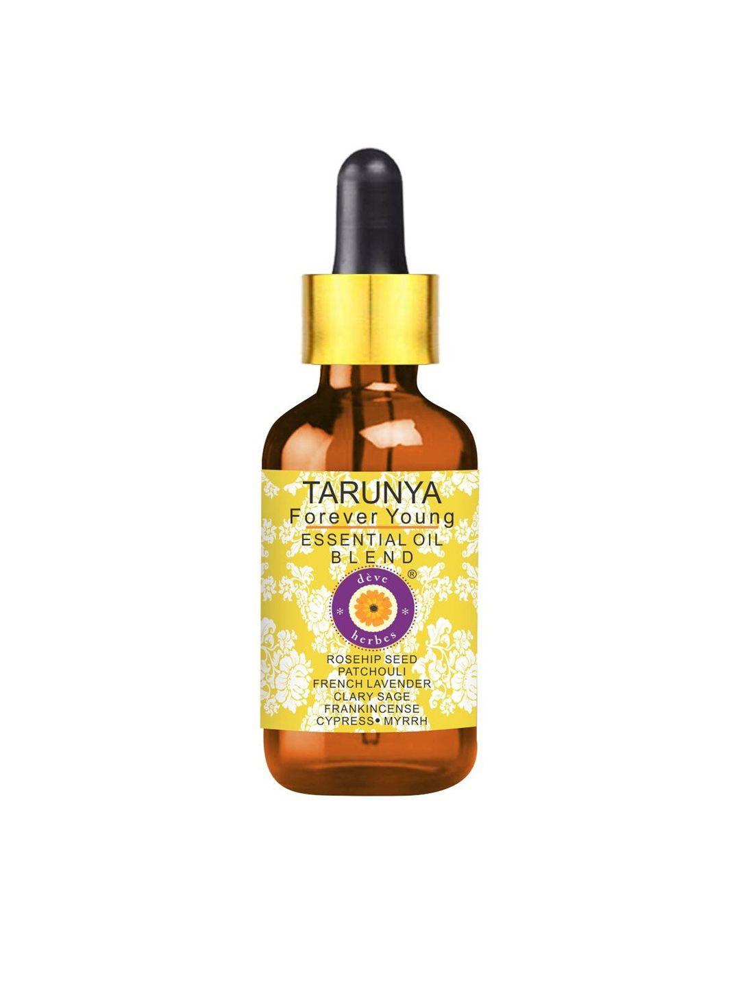 deve herbes tarunya forever young anti ageing essential blend oil with glass dropper- 50ml