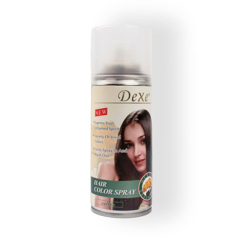 dexe hair color spray - coffee